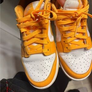 Nike Women's Shoes in Orange and White
